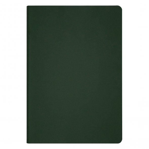 Ежедневник Latte Ecoline недатированный с антибактериальным покрытием, зеленый 