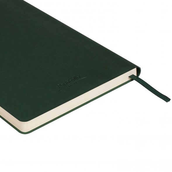 Ежедневник Latte Ecoline недатированный с антибактериальным покрытием, зеленый 