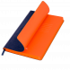 Ежедневник River side недатированный, синий/оранжевый (без упаковки, без стикера) 
