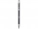 Алюминиевая шариковая кнопочная ручка Moneta, черные чернила, серый 