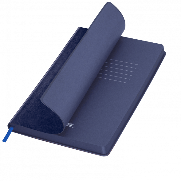 Ежедневник River side недатированный, синий (без упаковки, без стикера) 