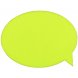 Наклейка тканевая Lunga Bubble, M, желтый неон 