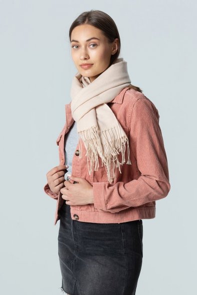 Шарф Bristol, светло-бежевый, ver.2 