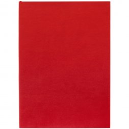 Ежедневник Flat Light, недатированный, красный
