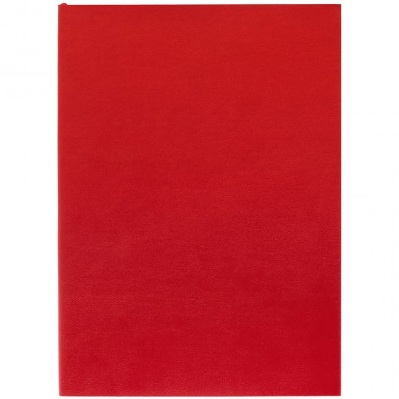 Ежедневник Flat Light, недатированный, красный 