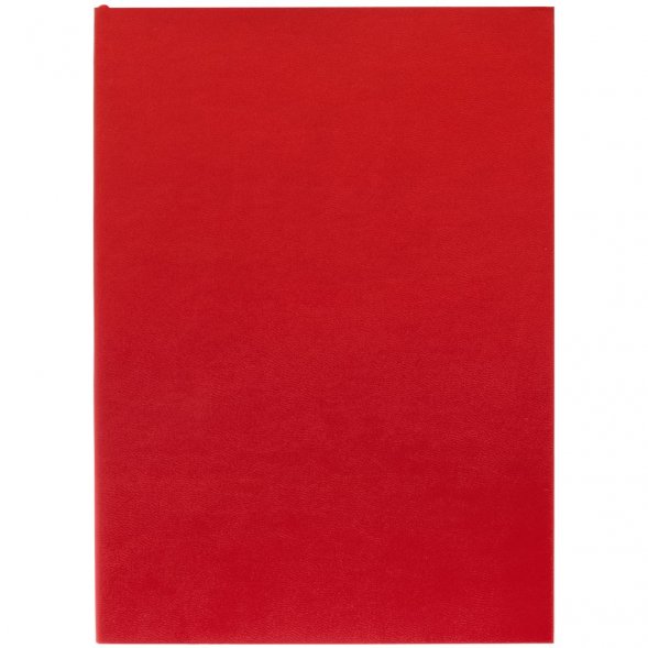 Ежедневник Flat Light, недатированный, красный 