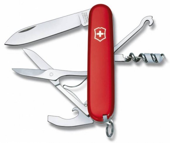 Офицерский нож Compact 91, красный 