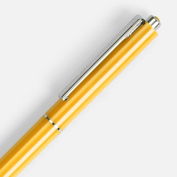 Ручка шариковая Senator Point, ver.2, желтая 