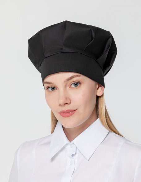 Колпак поварской Cookery, черный 