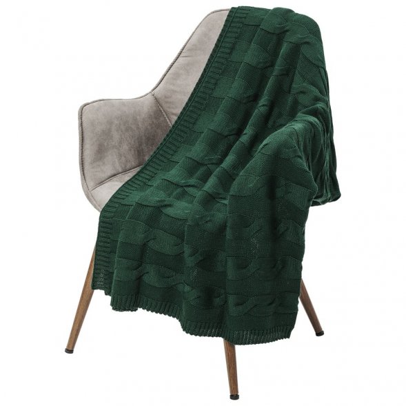 Плед Stille, зеленый 