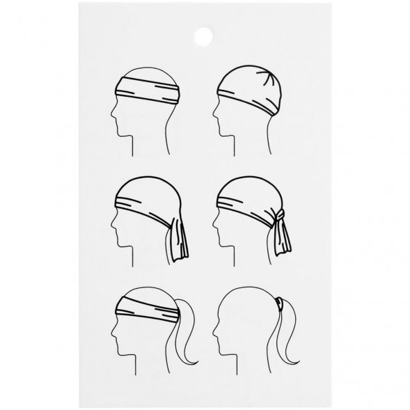 Многофункциональная бандана Dekko, белая 