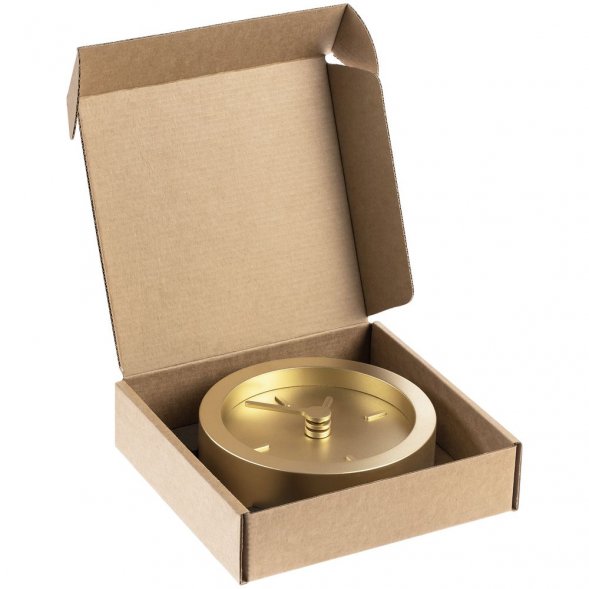 Часы настольные Bronco XXS Sarah, золотистые 