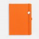 Ежедневник Favor Metal, недатированный, оранжевый 