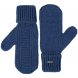 Варежки Brugge, синий меланж 