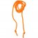 Круглый шнур Lasso L, оранжевый неон, 130 см 