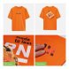 Футболка унисекс RUST NEO, 100% хлопок, 240 гр., оранжевый, размер 3XL/4XL 