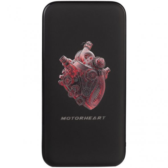 Аккумулятор с подсветкой markBright City, 10000 мАч, черный 