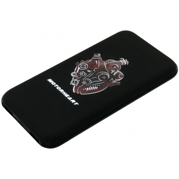 Аккумулятор с подсветкой markBright City, 10000 мАч, черный 