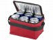 Сумка-холодильник Spectrum, красный/черный 