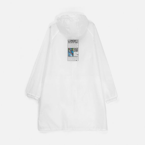 Дождевик Rainman Zip Pro, белый 