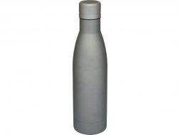 Вакуумная бутылка Vasa c медной изоляцией, серый