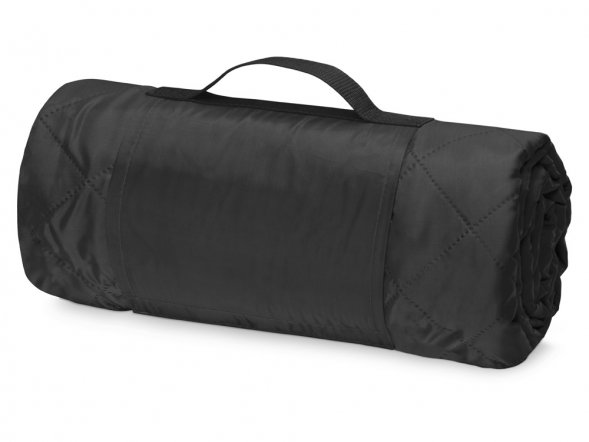 Стеганый плед для пикника Garment, черный 