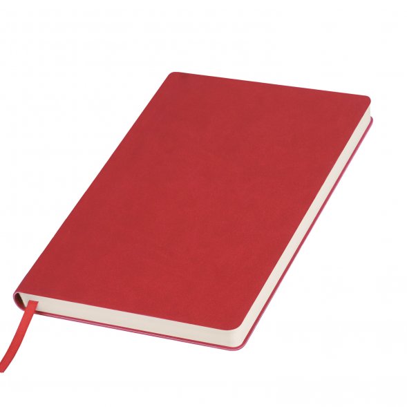 Ежедневник Latte Ecoline недатированный с антибактериальным покрытием, красный 