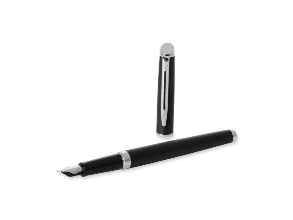 Перьевая ручка Waterman Hemisphere, цвет: MattBlack CT, перо: F 