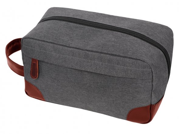 Несессер Fabrizio, серый/коричневый 