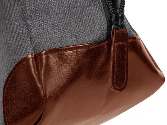 Несессер Fabrizio, серый/коричневый 