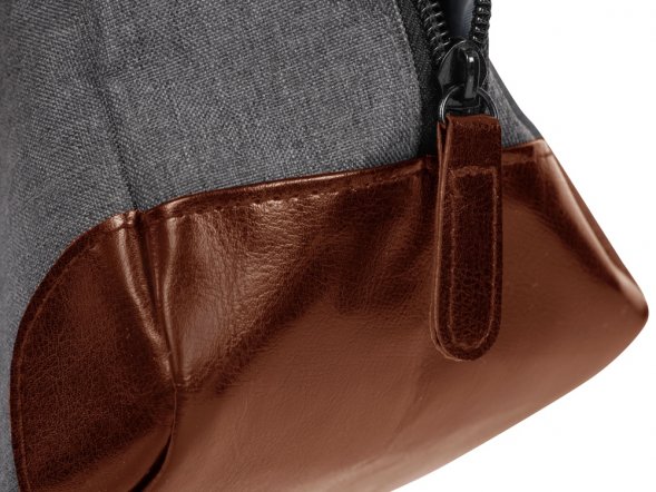 Несессер Fabrizio, серый/коричневый 