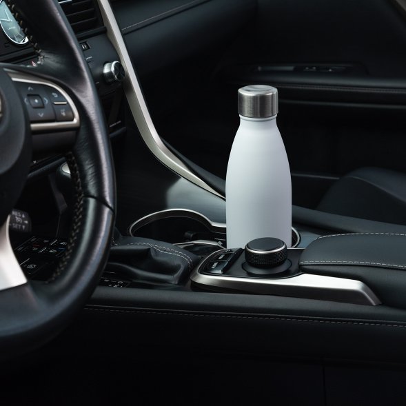 Термобутылка вакуумная герметичная Fresco, синяя 