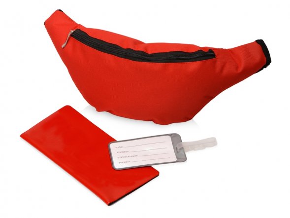 Дорожный набор Voyage 2.0, красный 