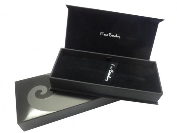 Ручка шариковая Pierre Cardin MAJESTIC с поворотным механизмом, красный/золотой 