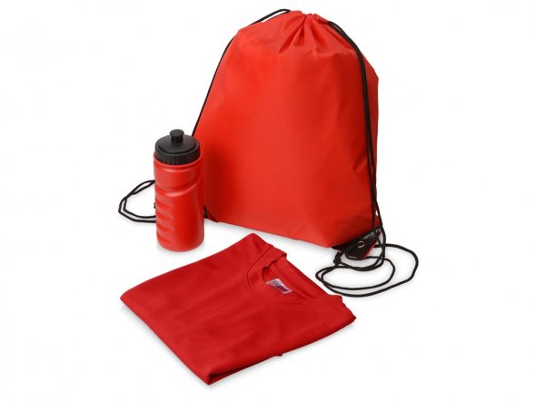 Спортивный набор Simple wind, красный, 2XL 