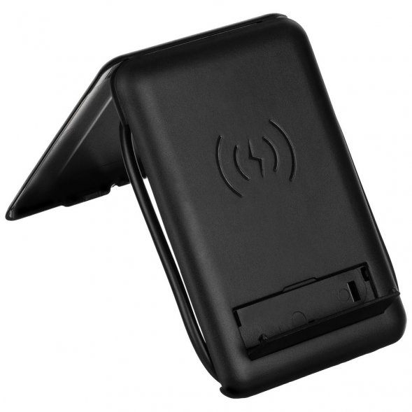 Органайзер с беспроводной зарядкой и набором адаптеров Octopod, черный 