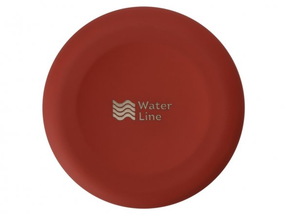 Вакуумная термобутылка Cask Waterline, soft touch, 500 мл, красный (P) 