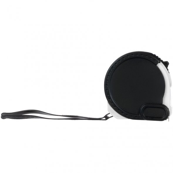 Рулетка Meter Plan, 5 м, черная с белым 