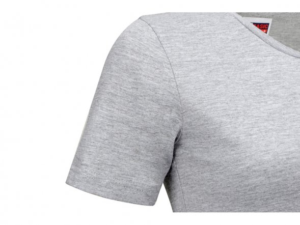 Футболка Heavy Super Club женская, серый меланж 