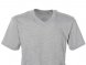 Футболка Heavy Super Club мужская с V-образным вырезом, серый меланж 