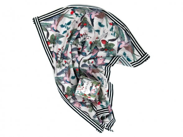 Платок Фазаны. Varvara 