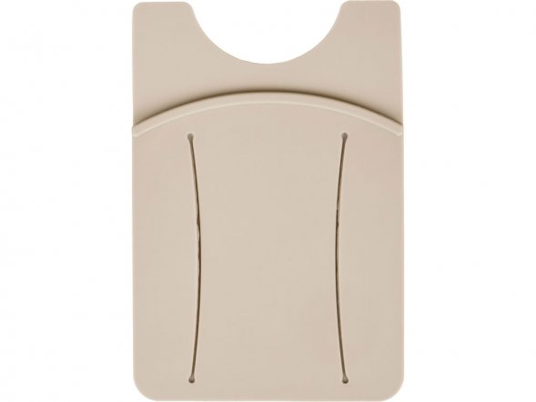 Картхолдер для телефона с держателем Trighold, бежевый 