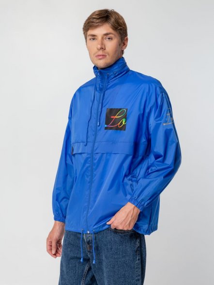 Ветровка из нейлона Surf 210, ярко-синяя (royal) 