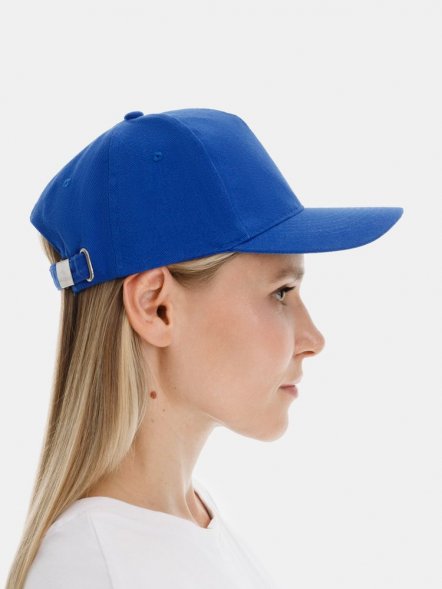 Бейсболка Long Beach, ярко-синяя 