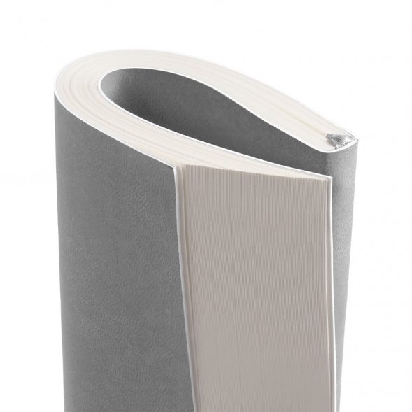 Ежедневник Flat Light, недатированный, серый 