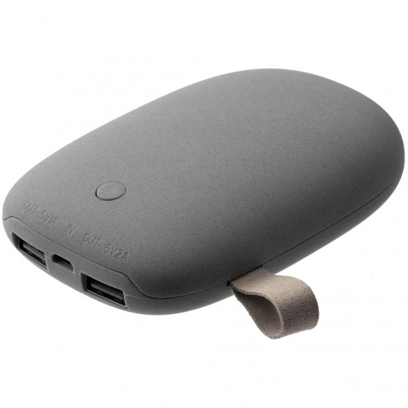 Внешний аккумулятор Pebble 7800 мАч, серый 