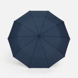 Зонт складной Cloudburst в подарочной упаковке, темно-синий