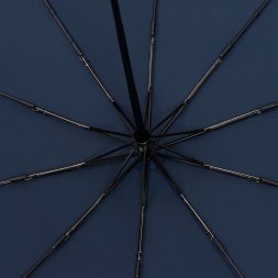Зонт складной Cloudburst в подарочной упаковке, темно-синий