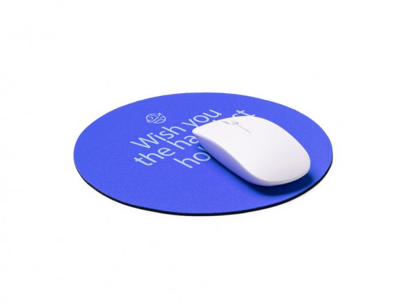 Коврик для мыши YUBA, королевский синий 