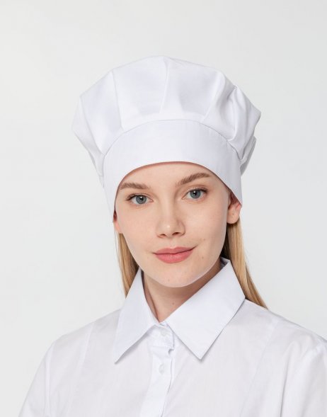 Колпак поварской Cookery, белый 